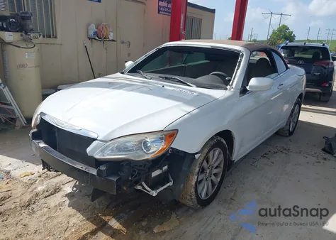 2012 Chrysler 200 Touring from USA, damaged, VIN 1C3BCBEB5CN151952